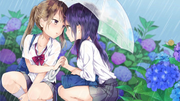 Картинка аниме unknown +другое девочки