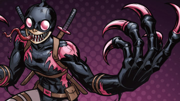 Картинка рисованное комиксы edge of venomverse