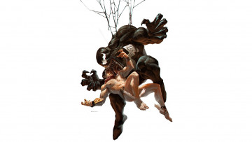 Картинка рисованное комиксы веном