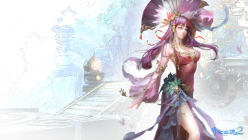 Картинка видео+игры ~~~другое~~~ девушка оружие игра веер арт npc история призрака 2