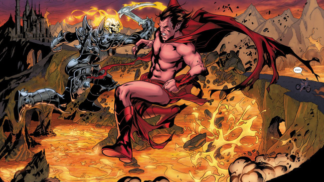 Обои картинки фото рисованное, комиксы, призрачный, гонщик