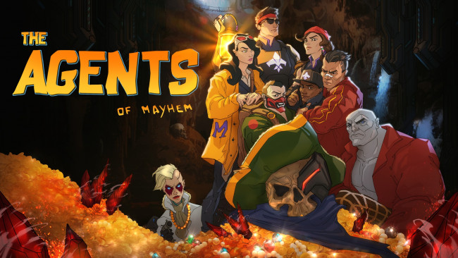 Обои картинки фото видео игры, agents of mayhem, agents, of, mayhem