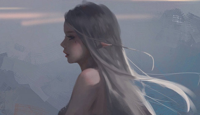 Обои картинки фото фэнтези, _ghost blade ,  призрачный клинок, девушка