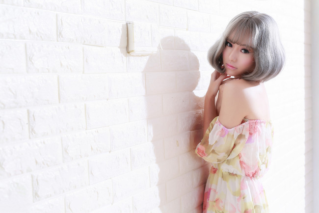 Обои картинки фото девушки, -unsort , азиатки, лицо, взгляд