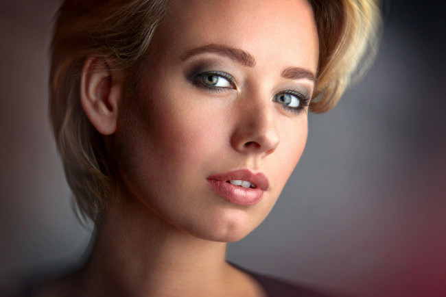 Обои картинки фото девушки, -unsort , лица,  портреты, лицо, взгляд