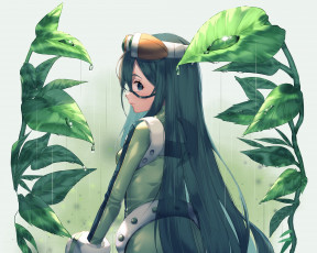 Картинка аниме boku+no+hero+academia девушка