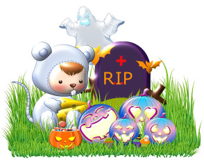 обоя праздничные, хэллоуин, трава, halloween, тыква