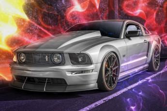 Картинка mustang+gt автомобили 3д спорткар