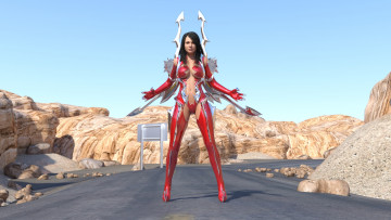 Картинка 3д+графика фантазия+ fantasy девушка взгляд фон