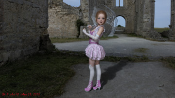 Картинка 3д+графика люди+ people фон девушка взгляд