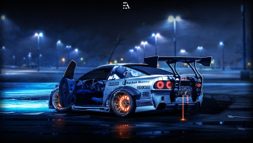 Картинка автомобили виртуальный+тюнинг nissan