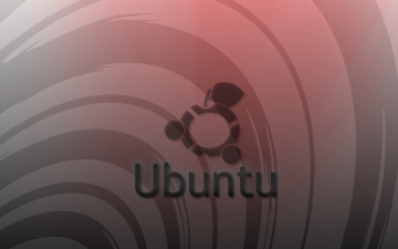 обоя компьютеры, ubuntu linux, фон, логотип