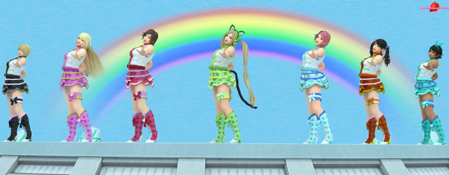 Обои картинки фото 3д графика, люди , people, фон, девушки, взгляд