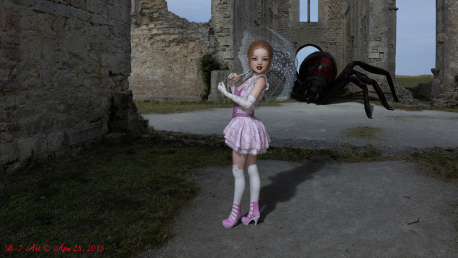 Обои картинки фото 3д графика, фантазия , fantasy, девушка, взгляд, фон