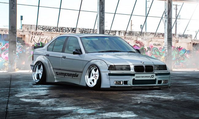 Обои картинки фото автомобили, виртуальный тюнинг, bmw