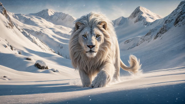 Картинка разное компьютерный+дизайн лев