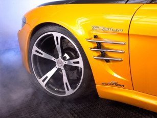 Картинка bmw+m6 автомобили фрагменты+автомобиля желтый колесо