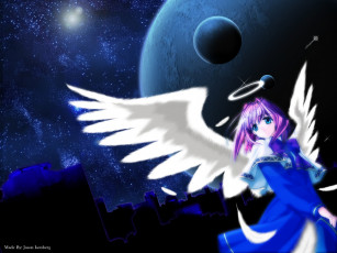 Картинка аниме angels demons