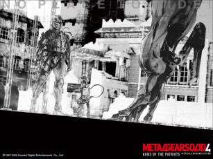 Картинка видео игры metal gear solid guns of the patriots
