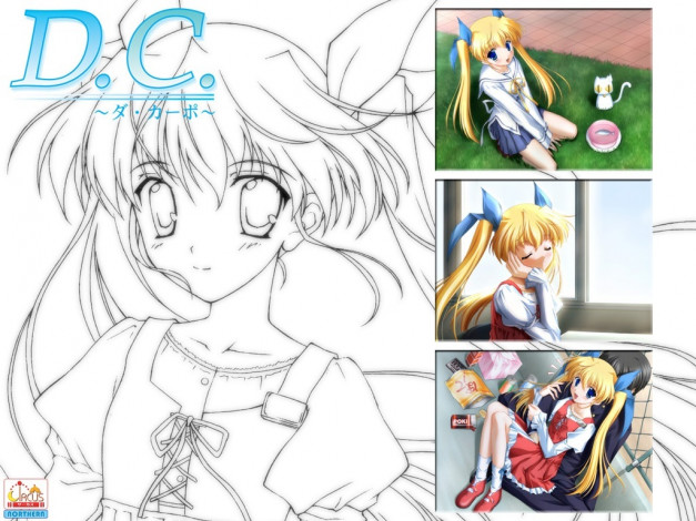 Обои картинки фото аниме, da, capo