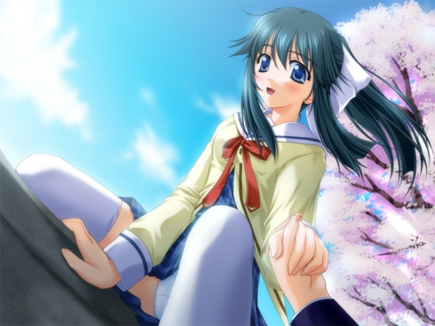 Обои картинки фото аниме, da, capo