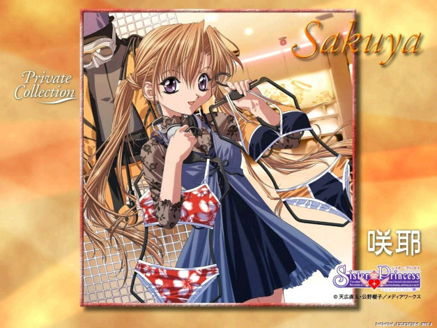 Обои картинки фото аниме, sister, princess