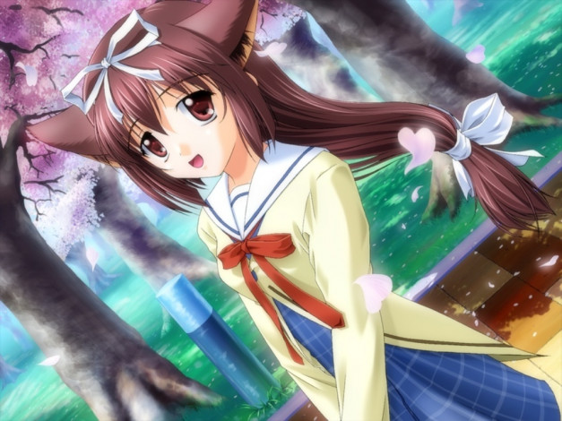 Обои картинки фото da, capo, аниме