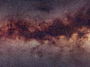 Картинка панорама млечного пути космос звезды созвездия