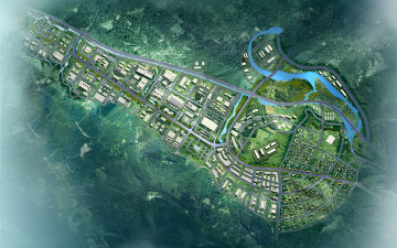 Картинка 3д графика architecture архитектура