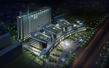 Картинка 3д графика architecture архитектура