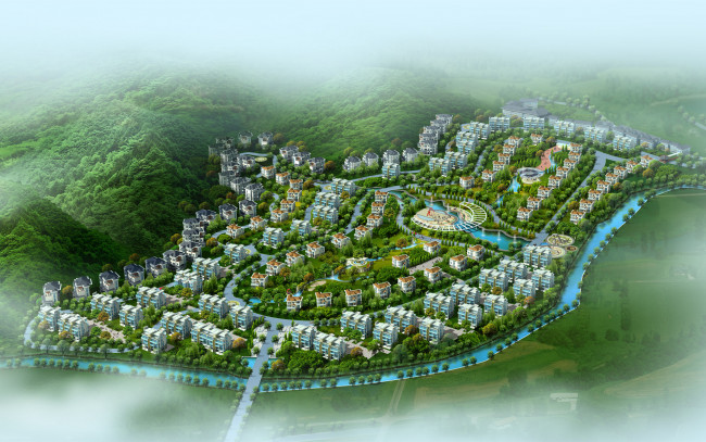 Обои картинки фото 3д, графика, architecture, архитектура