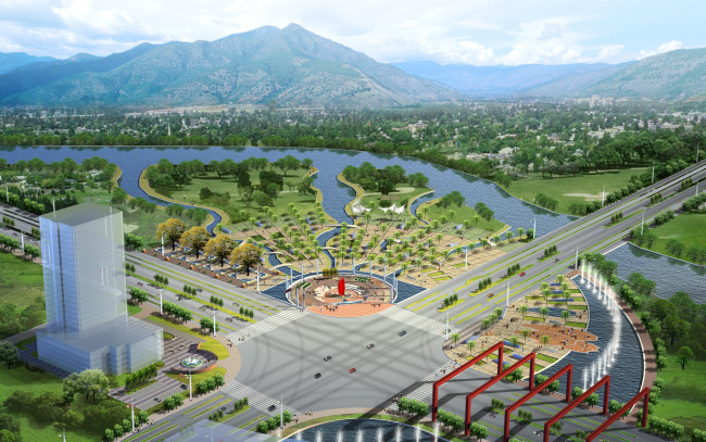 Обои картинки фото 3д, графика, architecture, архитектура