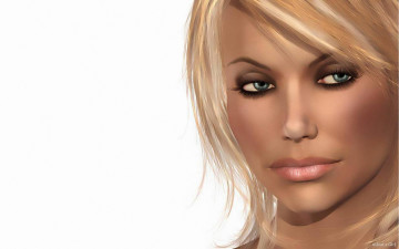 Картинка just girl 3д графика portraits портрет