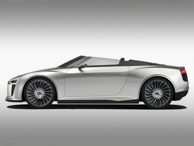 Обои картинки фото tron, spyder, concept, автомобили, audi