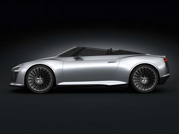 Обои картинки фото tron, spyder, concept, автомобили, audi