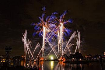 Картинка разное салюты фейерверки огни праздник ночь