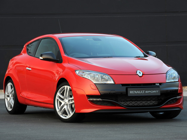 Обои картинки фото renault, megane, rs, 250, автомобили
