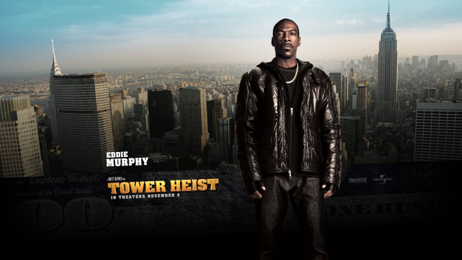 Обои картинки фото tower, heist, кино, фильмы, город
