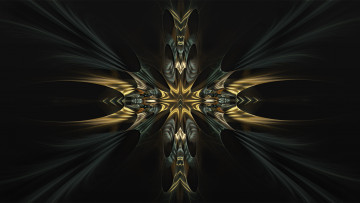 Картинка 3д графика fractal фракталы цвета фон узор