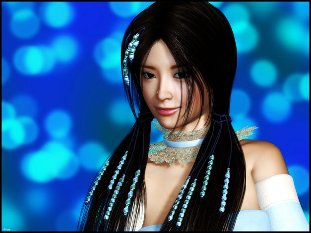 Обои картинки фото 3д, графика, portraits, портрет, лицо