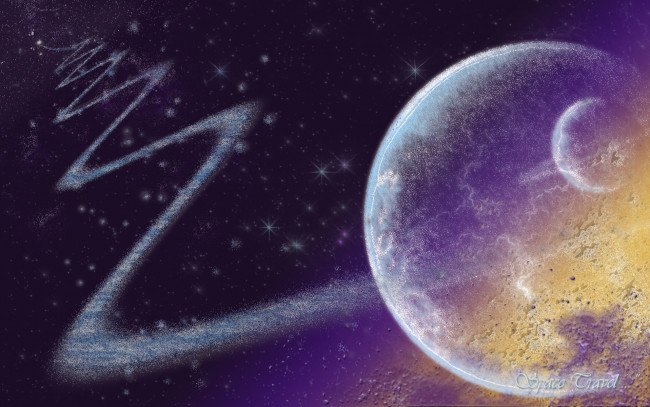 Обои картинки фото космос, арт, планеты