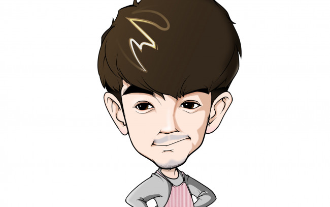 Обои картинки фото рисованные, люди, лицо