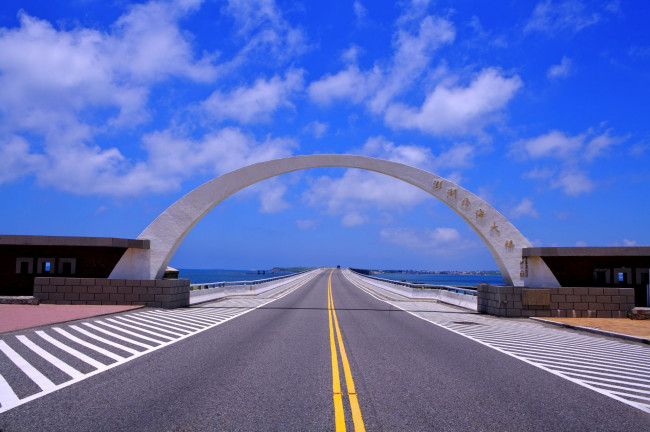 Обои картинки фото города, мосты, мост, река, облака