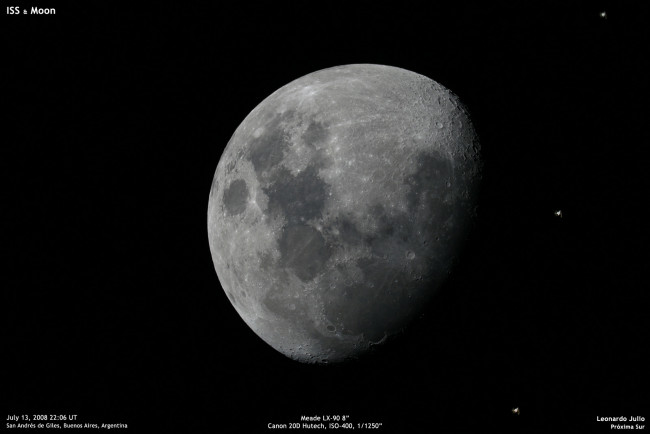 Обои картинки фото космос, луна