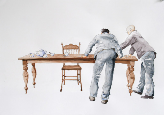 Обои картинки фото рисованные, люди