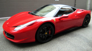 Картинка ferrari 458 italia автомобили гоночные спортивные италия s p a