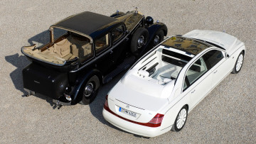 Картинка maybach автомобили класс-люкс maybach-manufaktur подразделение daimler ag mercedes-benz cars германия