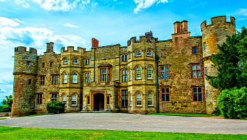 Картинка croft castle города дворцы замки крепости замок лужайка парк