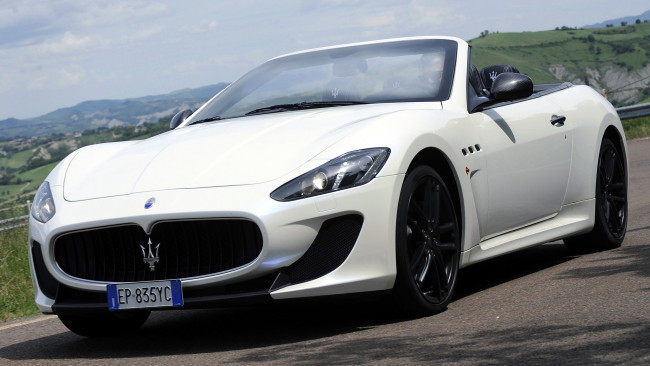 Обои картинки фото maserati, grancabrio, автомобили, италия, бизнес-класс, s, p, a, эксклюзивные, спортивные