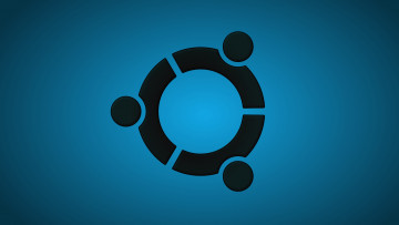Картинка компьютеры ubuntu+linux фон логотип